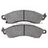 1003-0412M by MPA ELECTRICAL - Quality-Built Disc Brake Pad Set - Black Series, Semi-Metallic, with Hardware