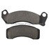 1003-0431M by MPA ELECTRICAL - Quality-Built Disc Brake Pad Set - Black Series, Semi-Metallic, with Hardware