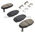 1003-0435C by MPA ELECTRICAL - Quality-Built Black Series Ceramic Brake Pads w/ Hardware