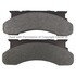 1003-0450M by MPA ELECTRICAL - Quality-Built Black Series Semi-Metallic Brake Pads w/ Hardware