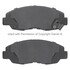 1003-0465C by MPA ELECTRICAL - Quality-Built Disc Brake Pad Set - Black Series, Ceramic, with Hardware