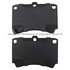 1003-0466M by MPA ELECTRICAL - Quality-Built Black Series Semi-Metallic Brake Pads w/ Hardware