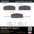 1003-0471C by MPA ELECTRICAL - Quality-Built Disc Brake Pad Set - Black Series, Ceramic, with Hardware