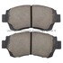 1003-0476AC by MPA ELECTRICAL - Quality-Built Black Series Ceramic Brake Pads w/ Hardware