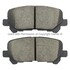 1000-1281C by MPA ELECTRICAL - Quality-Built Disc Brake Pad Set - Ceramic