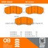 1000-1264C by MPA ELECTRICAL - Quality-Built Disc Brake Pad Set - Ceramic