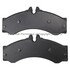 1001-0008M by MPA ELECTRICAL - Quality-Built Premium Semi-Metallic Brake Pads w/ Hardware