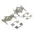 1001-0323M by MPA ELECTRICAL - Quality-Built Premium Semi-Metallic Brake Pads w/ Hardware