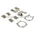 1001-0354M by MPA ELECTRICAL - Quality-Built Premium Disc Brake Pad Set - Semi-Metallic, with Hardware