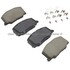 1001-0356C by MPA ELECTRICAL - Quality-Built Premium Ceramic Brake Pads w/ Hardware