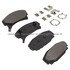 1001-0354M by MPA ELECTRICAL - Quality-Built Premium Disc Brake Pad Set - Semi-Metallic, with Hardware