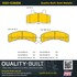 1001-0368M by MPA ELECTRICAL - Quality-Built Premium Semi-Metallic Brake Pads w/ Hardware