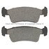 1001-0444M by MPA ELECTRICAL - Quality-Built Premium Disc Brake Pad Set - Semi-Metallic, with Hardware