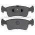 1001-0444M by MPA ELECTRICAL - Quality-Built Premium Disc Brake Pad Set - Semi-Metallic, with Hardware