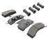 1001-0459M by MPA ELECTRICAL - Quality-Built Premium Disc Brake Pad Set - Semi-Metallic, with Hardware