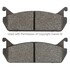 1001-0458M by MPA ELECTRICAL - Quality-Built Premium Semi-Metallic Brake Pads w/ Hardware