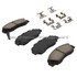 1001-0503M by MPA ELECTRICAL - Quality-Built Premium Disc Brake Pad Set - Semi-Metallic, with Hardware