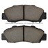 1001-0503M by MPA ELECTRICAL - Quality-Built Premium Disc Brake Pad Set - Semi-Metallic, with Hardware