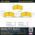 1001-0505M by MPA ELECTRICAL - Quality-Built Premium Disc Brake Pad Set - Semi-Metallic, with Hardware