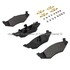 1001-0512M by MPA ELECTRICAL - Quality-Built Premium Disc Brake Pad Set - Semi-Metallic, with Hardware