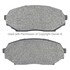 1001-0525M by MPA ELECTRICAL - Quality-Built Premium Disc Brake Pad Set - Semi-Metallic, with Hardware