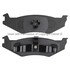 1001-0512M by MPA ELECTRICAL - Quality-Built Premium Disc Brake Pad Set - Semi-Metallic, with Hardware