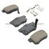 1001-0537AC by MPA ELECTRICAL - Quality-Built Disc Brake Pad, Premium, Ceramic, with Hardware