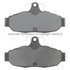 1001-0545M by MPA ELECTRICAL - Quality-Built Premium Disc Brake Pad Set - Semi-Metallic, with Hardware