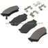 1001-0556M by MPA ELECTRICAL - Quality-Built Premium Semi-Metallic Brake Pads w/ Hardware