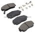 1001-0574M by MPA ELECTRICAL - Quality-Built Premium Semi-Metallic Brake Pads w/ Hardware