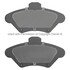 1001-0600M by MPA ELECTRICAL - Quality-Built Premium Semi-Metallic Brake Pads w/ Hardware