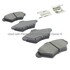 1001-0600M by MPA ELECTRICAL - Quality-Built Premium Semi-Metallic Brake Pads w/ Hardware