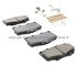 1001-0611C by MPA ELECTRICAL - Quality-Built Disc Brake Pad, Premium, Ceramic, with Hardware