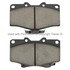 1001-0611C by MPA ELECTRICAL - Quality-Built Disc Brake Pad, Premium, Ceramic, with Hardware