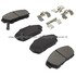 1001-0617C by MPA ELECTRICAL - Quality-Built Premium Ceramic Brake Pads w/ Hardware