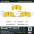 1001-0623M by MPA ELECTRICAL - Quality-Built Premium Disc Brake Pad Set - Semi-Metallic, with Hardware