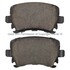 1001-0623M by MPA ELECTRICAL - Quality-Built Premium Disc Brake Pad Set - Semi-Metallic, with Hardware