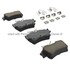 1001-0627C by MPA ELECTRICAL - Quality-Built Disc Brake Pad, Premium, Ceramic, with Hardware