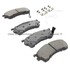 1001-0637C by MPA ELECTRICAL - Quality-Built Premium Ceramic Brake Pads w/ Hardware