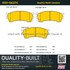 1001-0637C by MPA ELECTRICAL - Quality-Built Premium Ceramic Brake Pads w/ Hardware