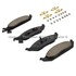 1001-0650C by MPA ELECTRICAL - Quality-Built Disc Brake Pad, Premium, Ceramic, with Hardware