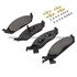 1001-0650M by MPA ELECTRICAL - Quality-Built Premium Semi-Metallic Brake Pads w/ Hardware