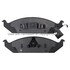 1001-0650M by MPA ELECTRICAL - Quality-Built Premium Semi-Metallic Brake Pads w/ Hardware