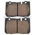 1001-0665C by MPA ELECTRICAL - Quality-Built Premium Ceramic Brake Pads w/ Hardware