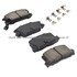 1001-0657C by MPA ELECTRICAL - Quality-Built Premium Ceramic Brake Pads w/ Hardware