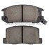 1001-0657C by MPA ELECTRICAL - Quality-Built Premium Ceramic Brake Pads w/ Hardware