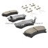 1001-0668C by MPA ELECTRICAL - Quality-Built Premium Ceramic Brake Pads w/ Hardware