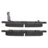 1001-0667M by MPA ELECTRICAL - Quality-Built Premium Disc Brake Pad Set - Semi-Metallic, with Hardware