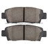 1001-0672C by MPA ELECTRICAL - Quality-Built Premium Ceramic Brake Pads w/ Hardware