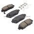 1001-0672C by MPA ELECTRICAL - Quality-Built Premium Ceramic Brake Pads w/ Hardware